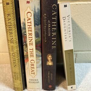 Books about the many Catherine’s thought time.. Great winter reading
